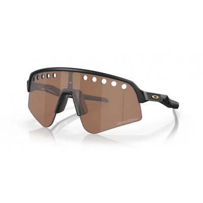 Oakley Sutro Lite Sweep Cycling Sunglasses TLD Matte Black Prizm Tungsten 946519