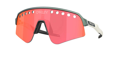 Солнцезащитные очки Oakley Sutro Lite Sweep 946531, матово-серебристые/синие, цветные, призматические, Trail Torch