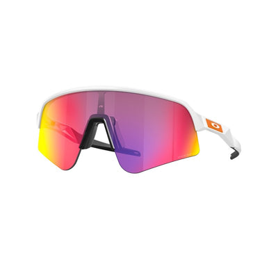 Oakley Sutro Lite Sweep Sunglasses Matte White Prizm Road