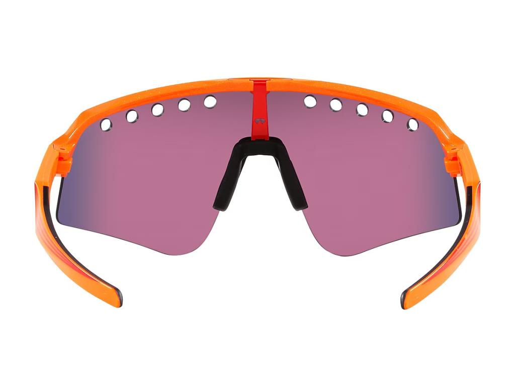 Oakley Sutro Lite Sweep Mathieu van der Poel Özel Seri Bisiklet Güneş Gözlüğü MVDP Orange Sparkle Prizm Road