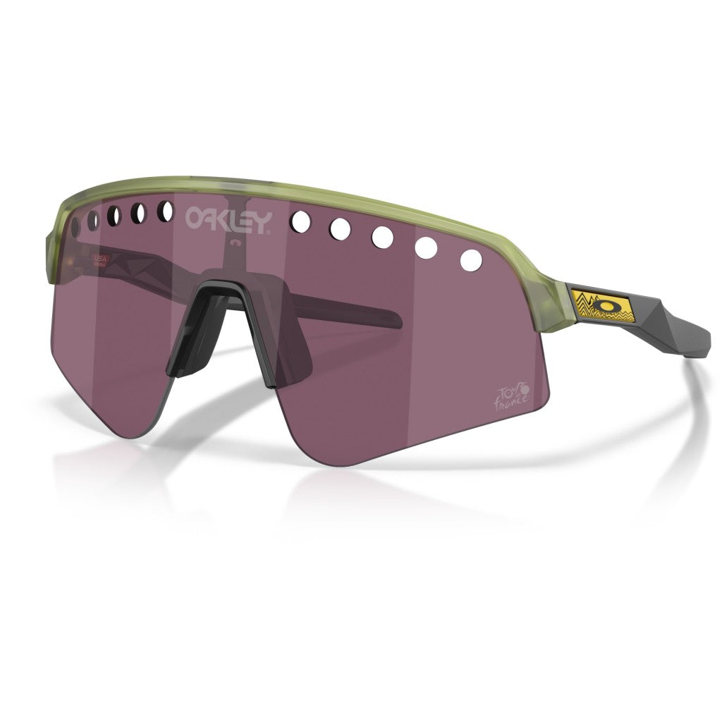 Oakley Sutro Lite Sweep Mathieu Van Der Poel Özel Seri Güneş Gözlüğü 946536 Matte Trans Fern Prizm Road Black