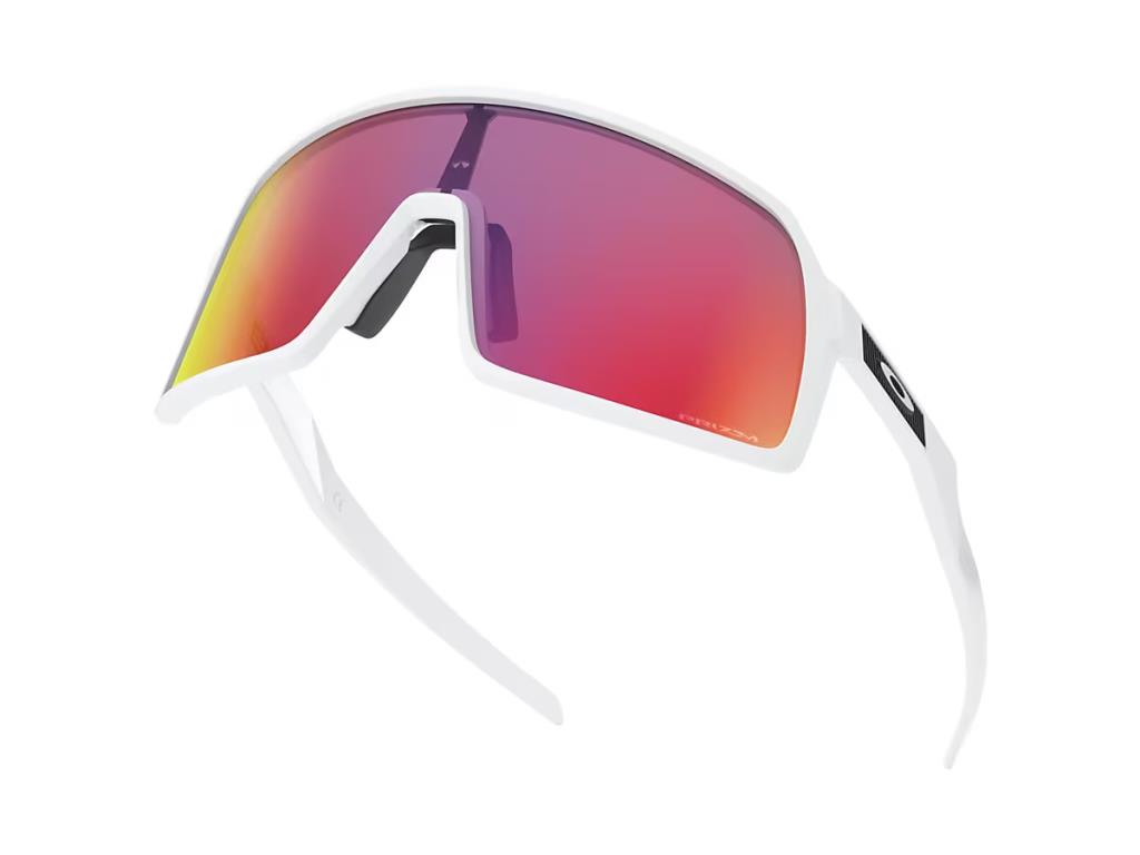 Oakley Sutro S Bisiklet Güneş Gözlüğü Matte White Prizm Road