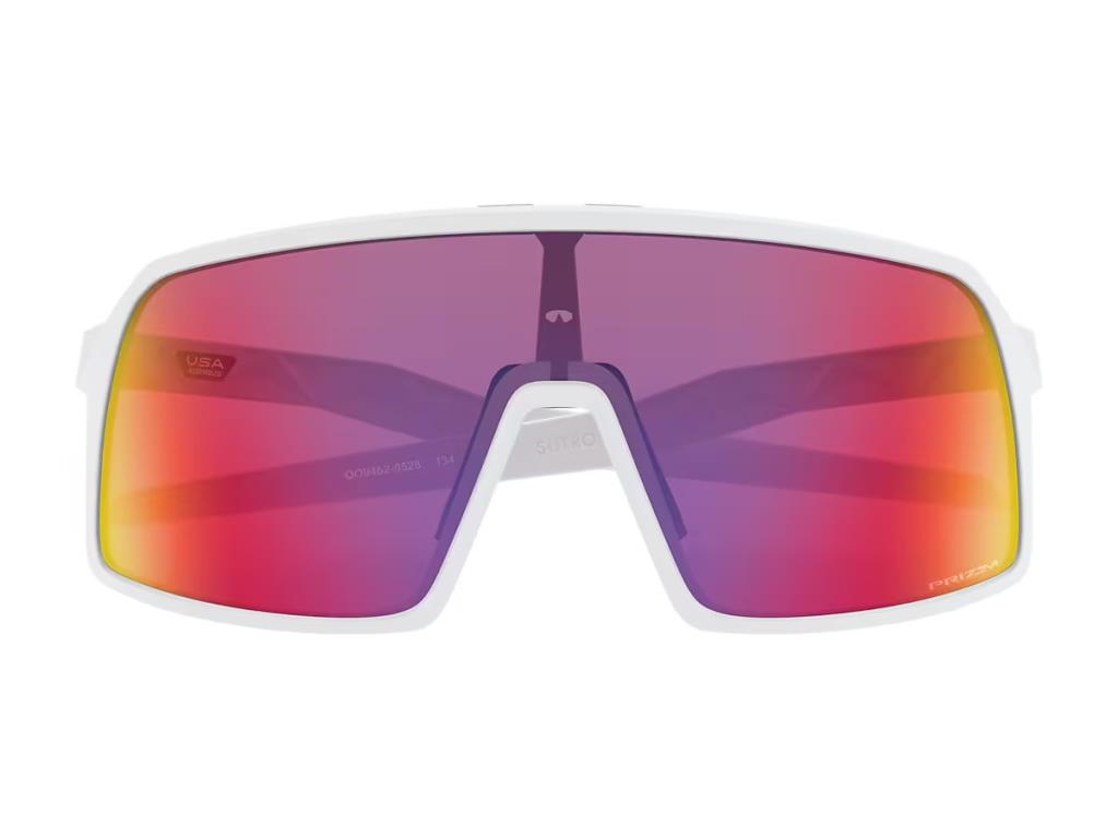 Oakley Sutro S Bisiklet Güneş Gözlüğü Matte White Prizm Road