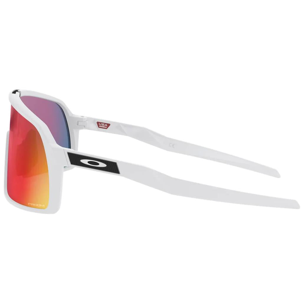 Oakley Sutro S Bisiklet Güneş Gözlüğü Matte White Prizm Road