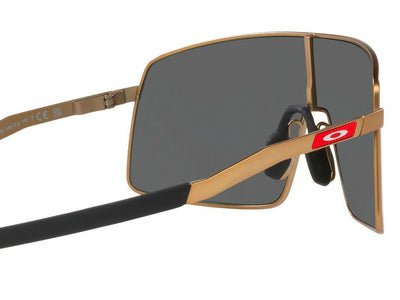 Oakley Sutro TI Cycling Sunglasses Matte Gold Prizm Black