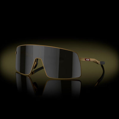 Oakley Sutro TI Cycling Sunglasses Matte Gold Prizm Black
