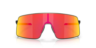 Oakley Sutro TI Cycling Sunglasses Satin Carbon Prizm Ruby 
