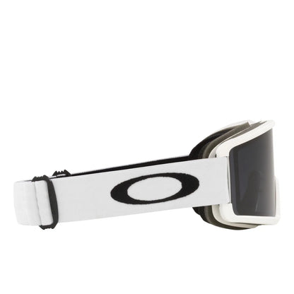 Oakley Target Line L Goggles 712005 Matte White Dark Grey