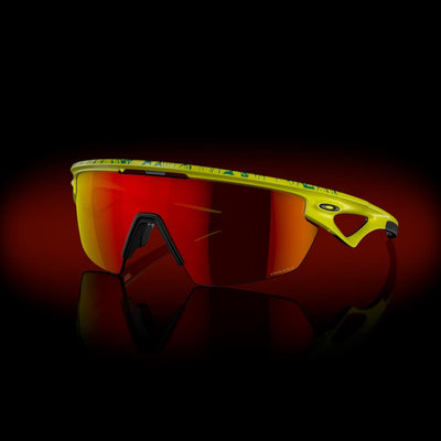 Oakleyt Sphaera Sunglasses 940314 Matte Tennis Ball Yellow CLST Neuron Prizm Ruby