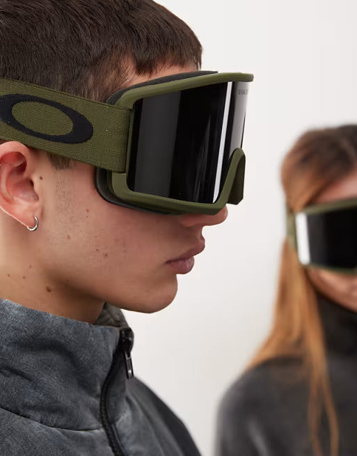 OakleyTarget Line L Goggles 712013 Dark Brush Dark Grey