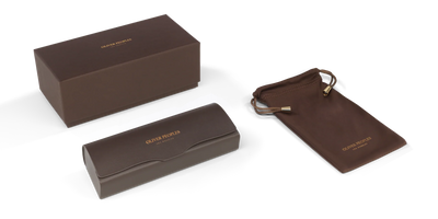 Oliver Peoples Desmon Sun Güneş Gözlüğü OV5454SU 176353 Transculent Dark Teal Cognac 48 Ekartman