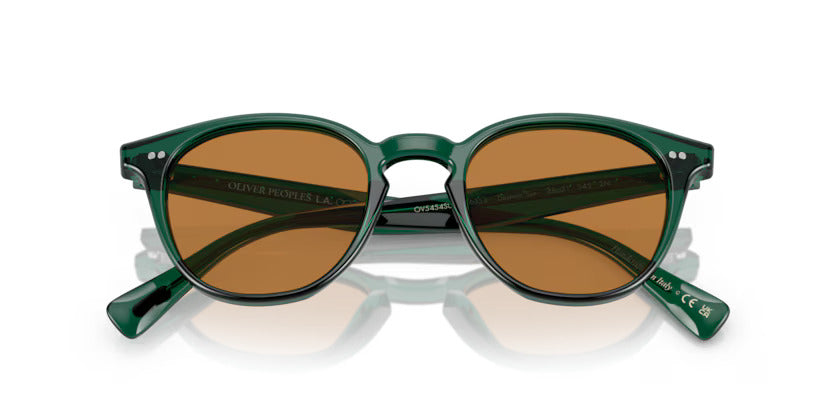 Oliver Peoples Desmon Sun Güneş Gözlüğü OV5454SU 176353 Translucent Dark Teal Cognac 50 Ekartman