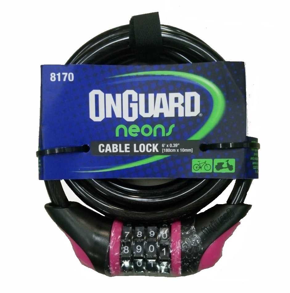 Onguard Şifreli Kilit 8170 Neon Combo
