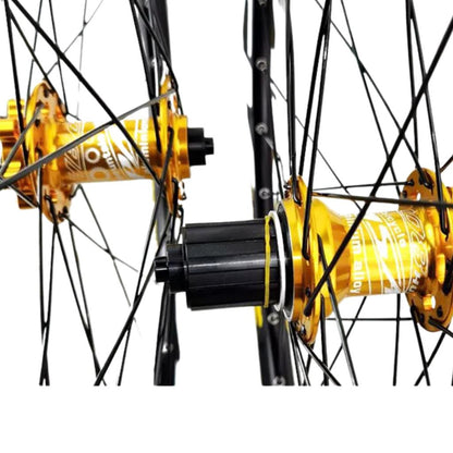 Pasak HB08HG-QR Rulmanlı 6 Vida 32 Delik Ön Arka Göbek Seti Gold