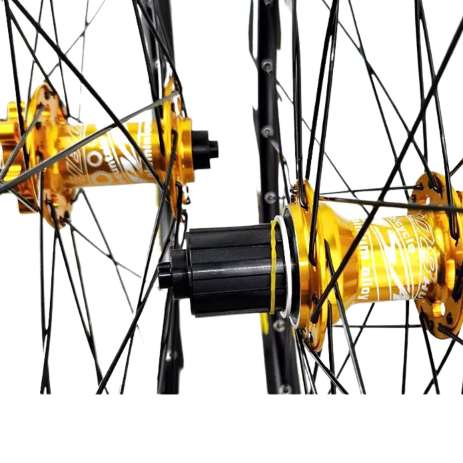 Pasak HB08HG-QR Rulmanlı 6 Vida 32 Delik Ön Arka Göbek Seti Gold