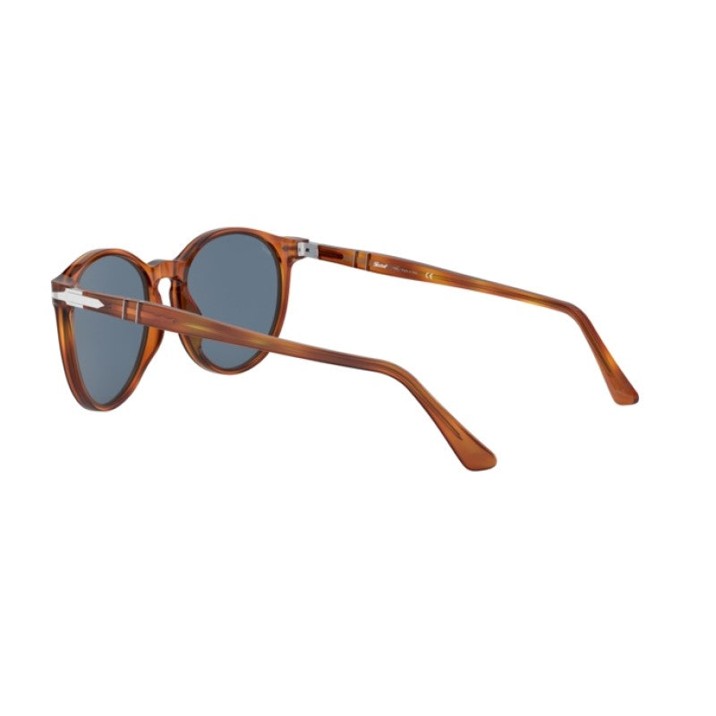 Persol 0PO3228S Sunglasses Terra Di Siena Light Blue 96/56 53