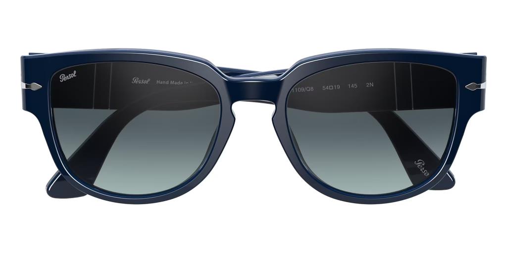 Persol 0PO3231S Sunglasses Blue Frame Blue Gradient Azure