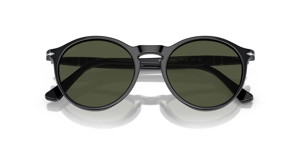 Persol 0PO3285S Sunglasses Black Green 95/31 52 Ekartman