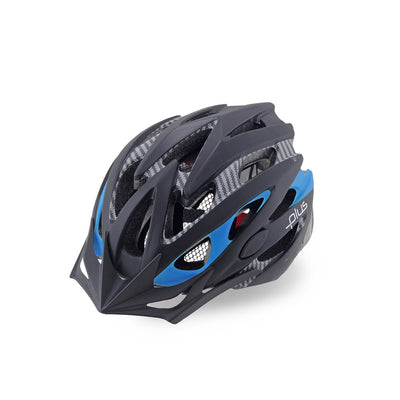 PLUS MV-29 LIGHTED MTB BICYCLE HELMET BLACK-BLUE 