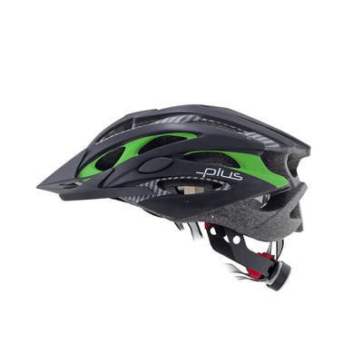 PLUS MV-29 LIGHTED MTB BICYCLE HELMET BLACK-BLUE 
