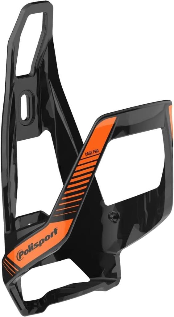 Polisport Pro Evo Water Bottle Cage Black Orange