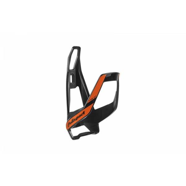 Polisport Pro Water Bottle Cage Black Orange