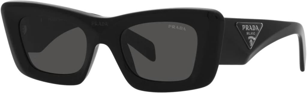 Солнцезащитные очки Prada 0PR13ZS 1AB550 Черные Темно-Серые 50 Экартман