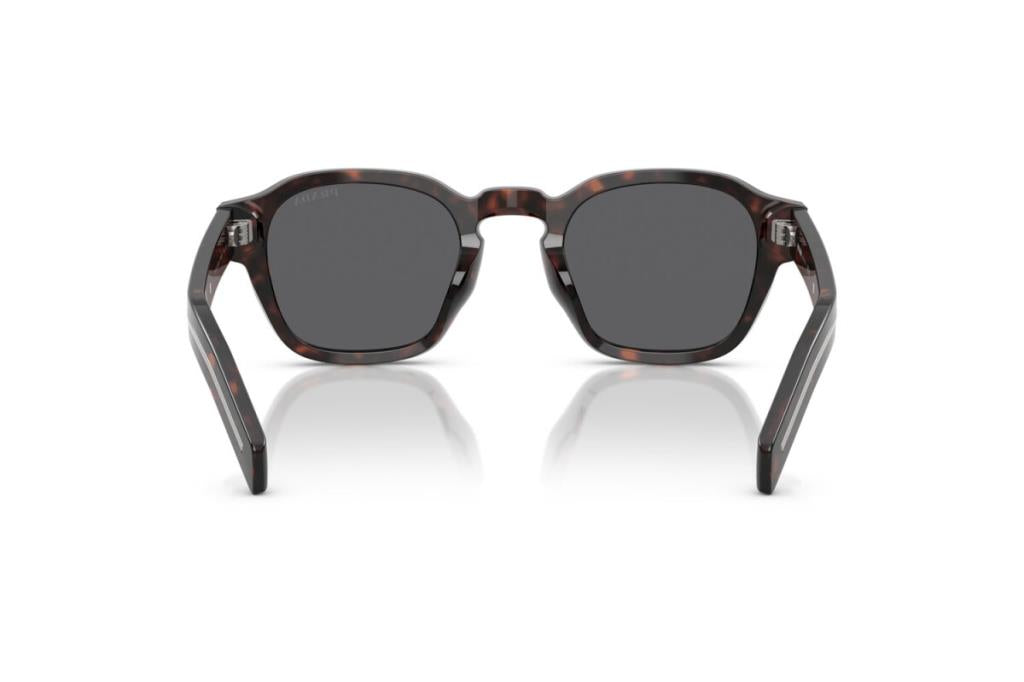Солнцезащитные очки Prada 0PR A16S 49 Ekartman 17N731 Tartaruga Radica Dark Grey