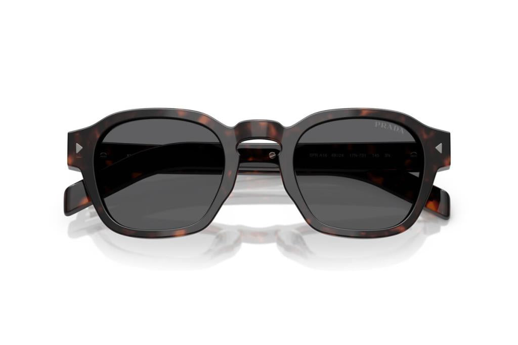 Солнцезащитные очки Prada 0PR A16S 49 Ekartman 17N731 Tartaruga Radica Dark Grey