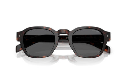Солнцезащитные очки Prada 0PR A16S 49 Ekartman 17N731 Tartaruga Radica Dark Grey
