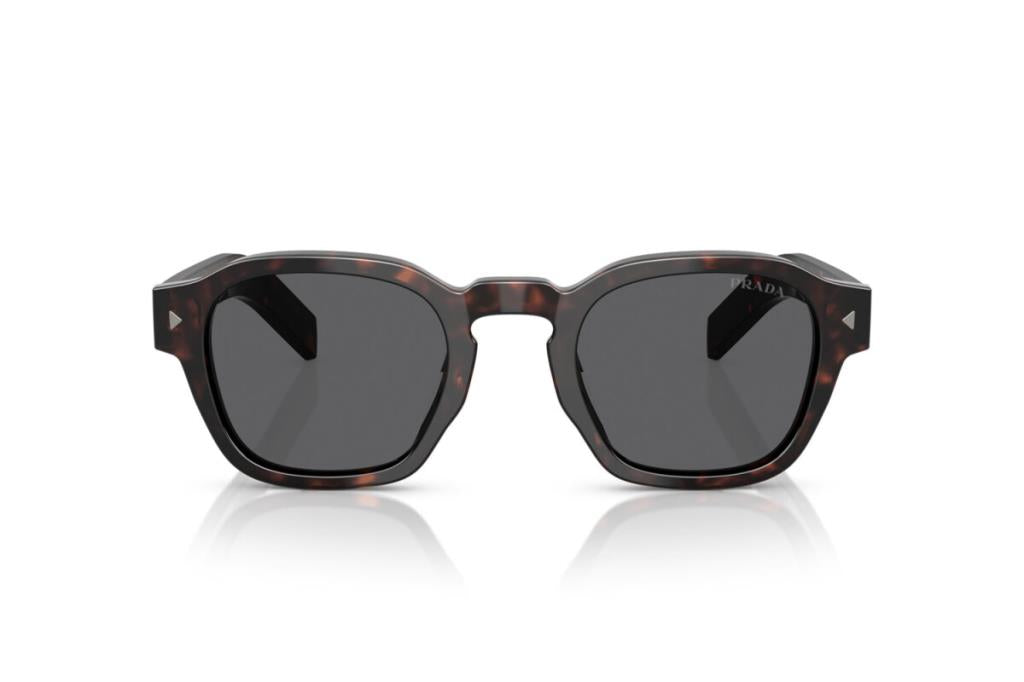 Солнцезащитные очки Prada 0PR A16S 49 Ekartman 17N731 Tartaruga Radica Dark Grey
