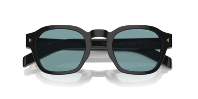 Prada Polarize Güneş Gözlüğü 0PR A16S 52 Ekartman 16K04D Black Green Polar