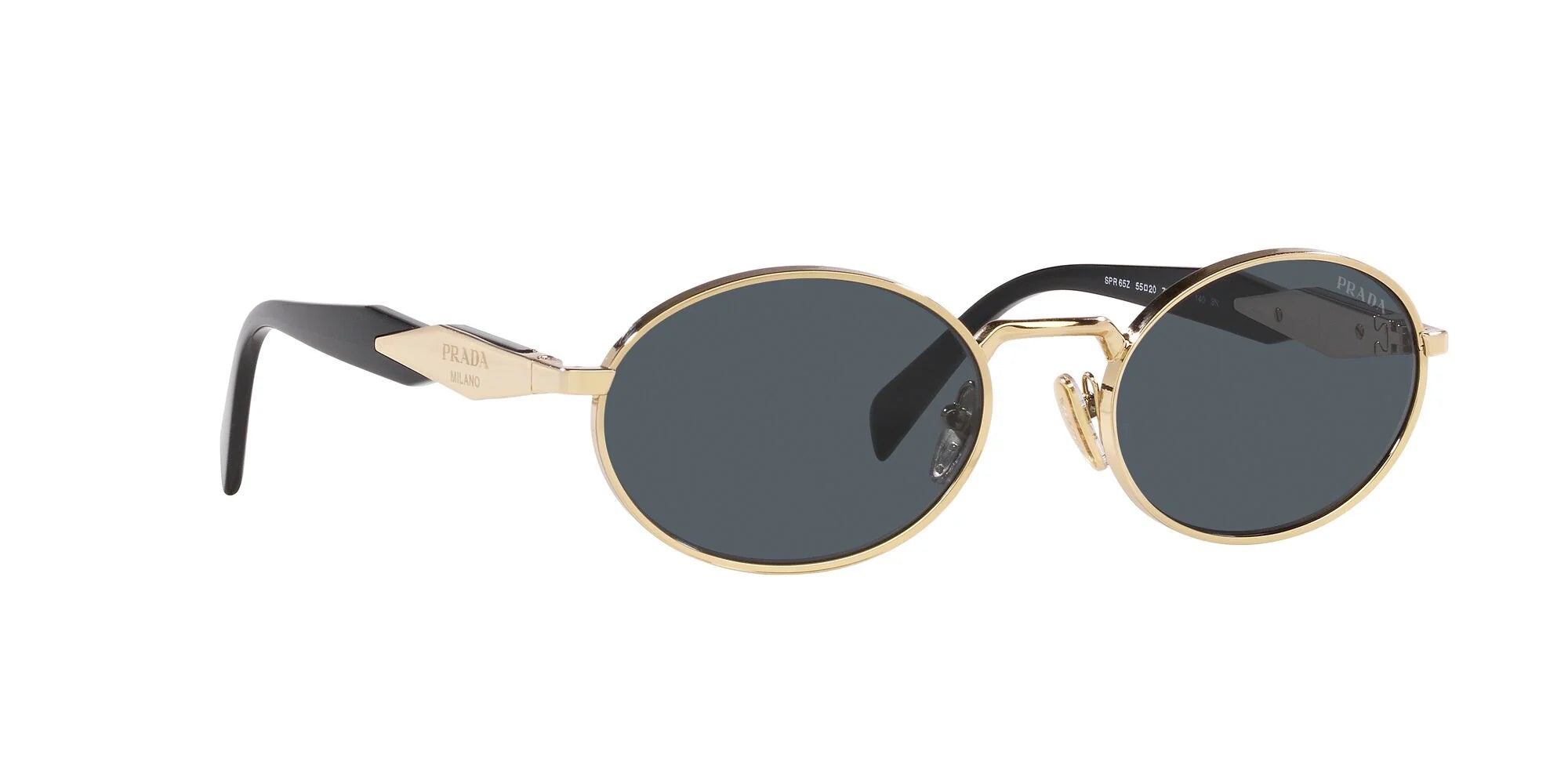 Prada PR 65ZS Kadın Güneş Gözlüğü ZVN09T Pale Gold Dark Grey 55 Ekartman