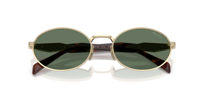 Prada PR 65ZS Kadın Güneş Gözlüğü ZVN70L Pale Gold Dark Green 55 Ekartman