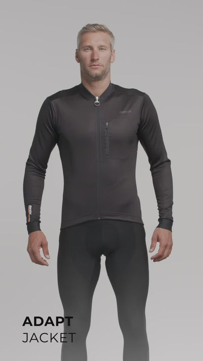 Santini ADAPT High Breathability Thermal Seasonal Men's Cycling Jacket 1W51075ADAPT
