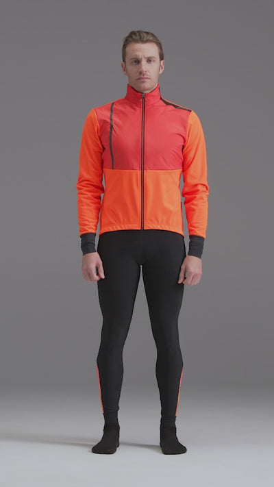 Santini VEGA ABSOLUTE Polartec Erkek Rüzgarlık Ceket 3W50775VEGAABST