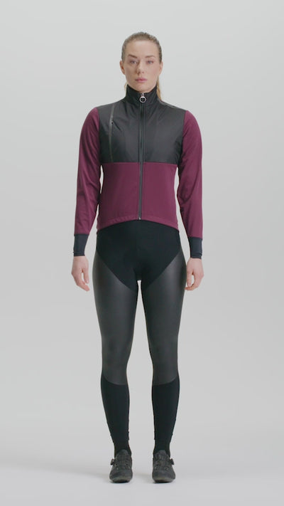 Santini VEGA ABSOLUTE Polartec Women's Winter Cycling Jacket 4W51775VEGAABST