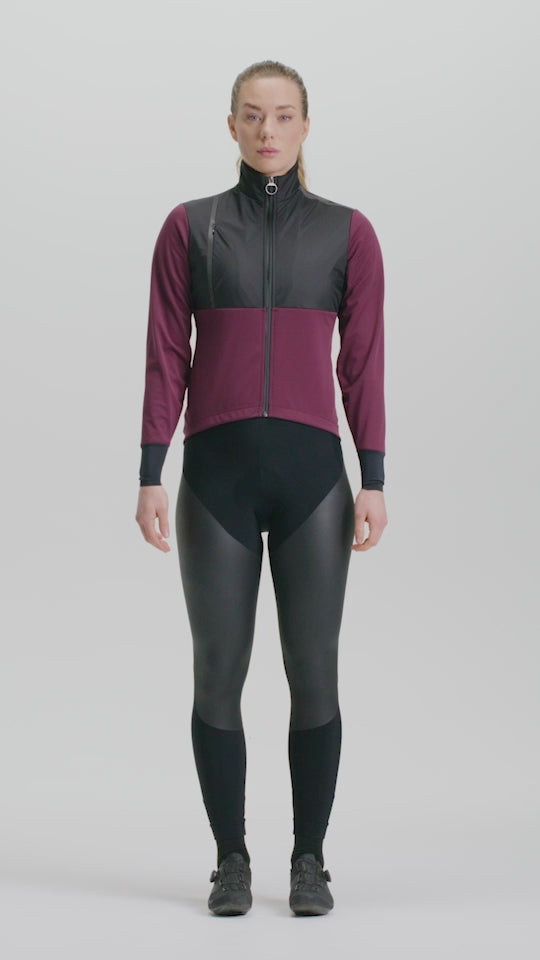 Santini VEGA ABSOLUTE Polartec Kadın Kışlık Bisiklet Ceketi 4W51775VEGAABST