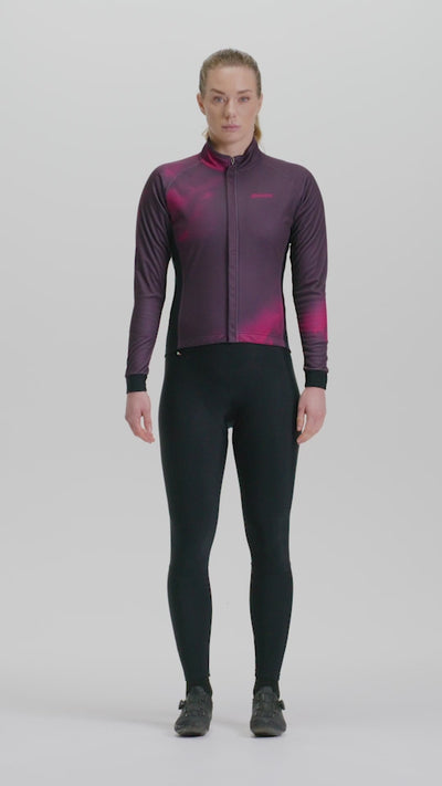 Santini PURE DYE Thermal Women's Cycling Jacket 4W503L75PUREDYE