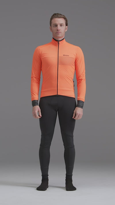 Santini Nebula Men's Windbreaker Jacket SP33275NEBUL