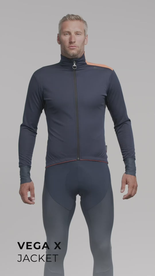 Загрузить видео: Santini VEGA EXTREME Prodigio Polartec Erkek Kışlık Bisiklet Ceketi 1W50775VEGAX