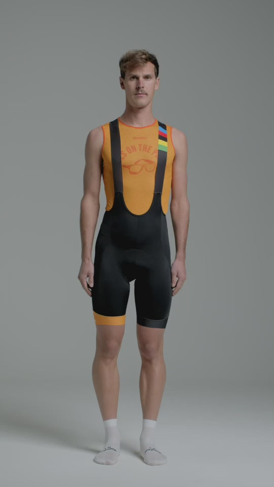 Santini UCI SALLANCHES 1964 Özel Seri Erkek Askılı Bisiklet Taytı RE1075GITEYES