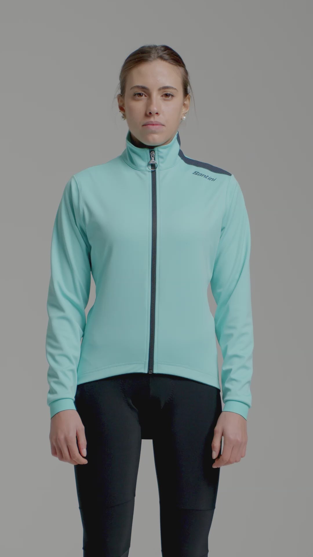 Santini VEGA MULTI Weather Polartec Unisex Kışlık Bisiklet Ceketi 2W51775VEGAMULT