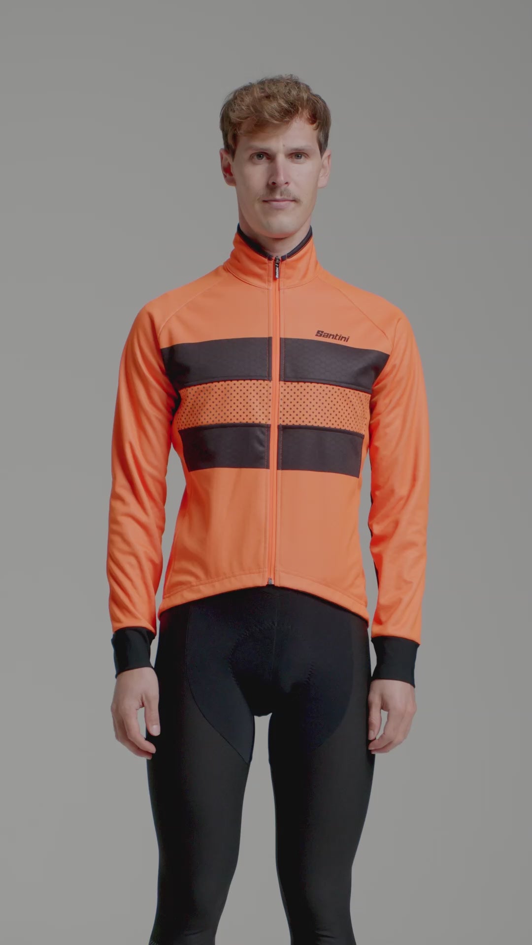 Santini COLORE BENGAL Erkek Kışlık Bisiklet Ceketi 2W50775COLORBENG