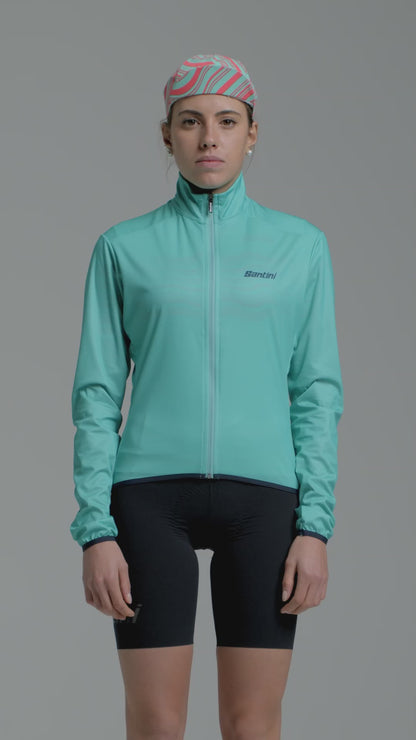 Santini Nebula Puro Women's Raincoat Jacket 2W332L75NEBULPURO