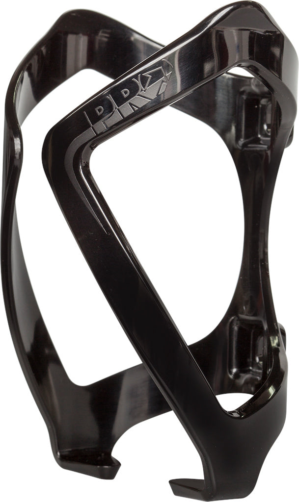 Pro PC Black Bicycle Water Bottle Cage Clear