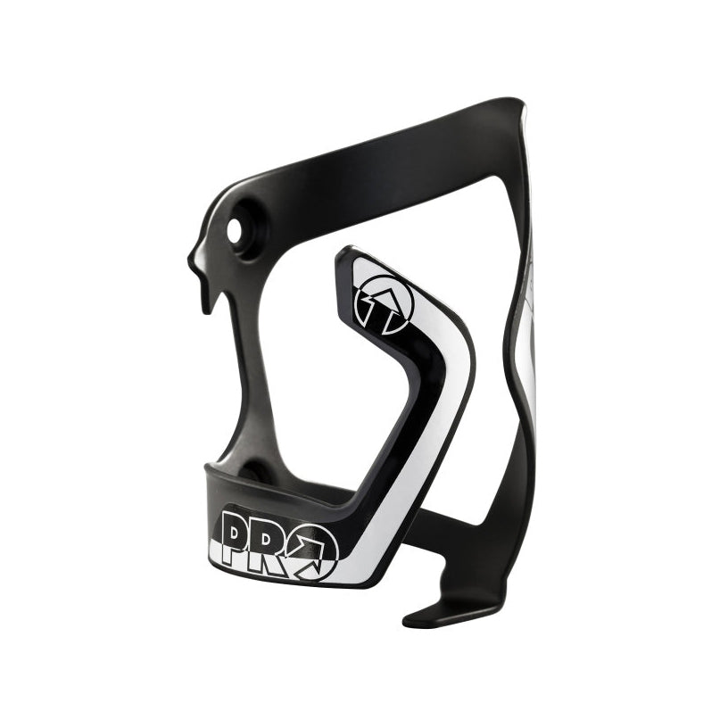 Pro Side Cage R Bicycle Bottle Cage Black White