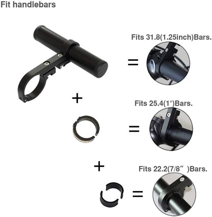 Rassine LX-BF1 Handlebar Accessory Bracket Black