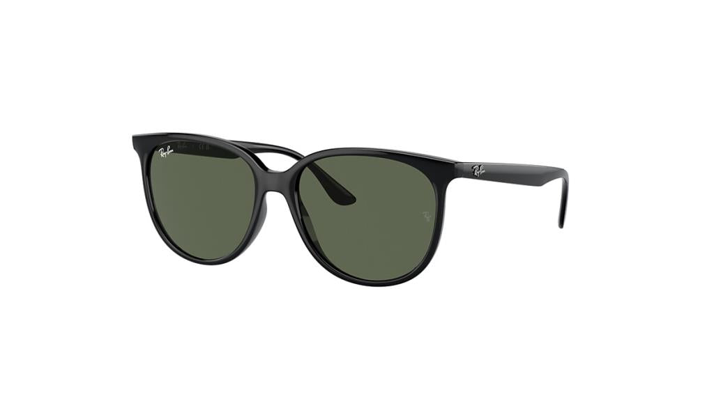 Ray-Ban 0RB4378 Güneş Gözlüğü Black Dark Green