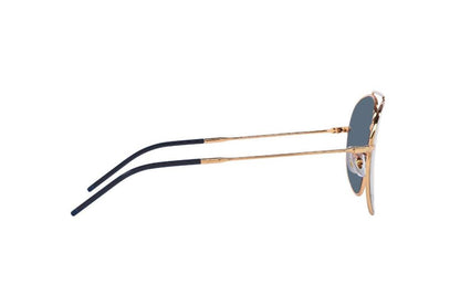 Ray-Ban Aviator Reverse 0RBR0101S Sunglasses 92023A Rose Gold Dark Blue 59 Ekartman 